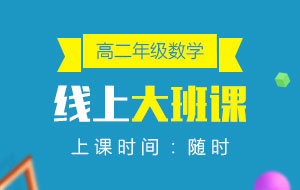 高二年級數(shù)學線上10人大班課