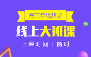 高三年級數(shù)學線上10人大班課